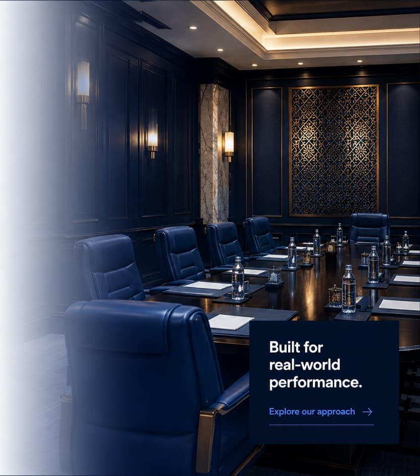 Executive boardroom